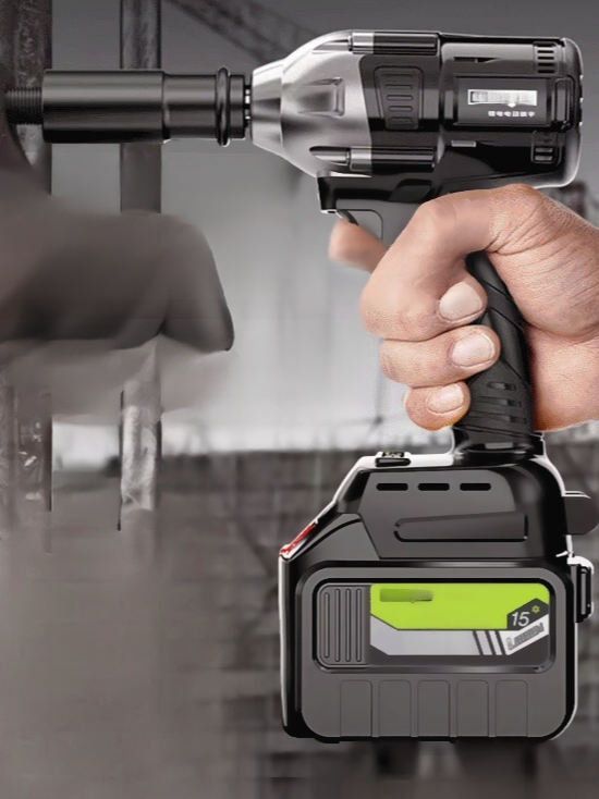 [노동 크게 절약] 전동 리튬배터리 무선 스패너