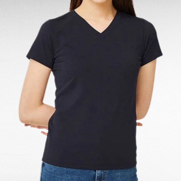 無地メンズラウンドネック半袖Tシャツ