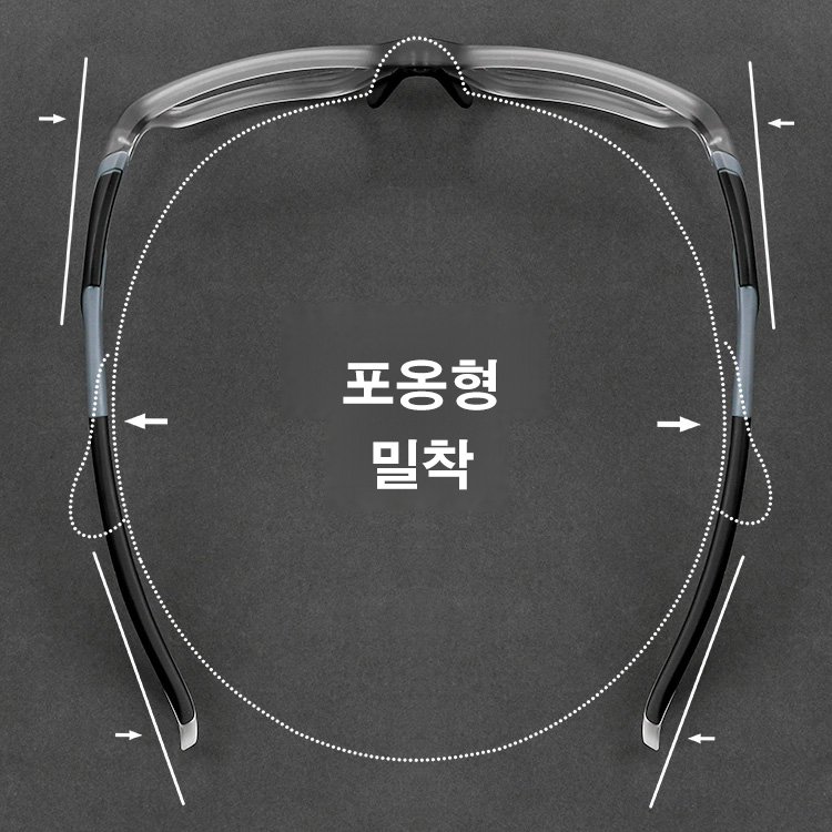 Eterlens 돋보기 안경 | 원근겸용 감광 변색  | 운동 미끄럼방지 눈 보호 | TR90 소재