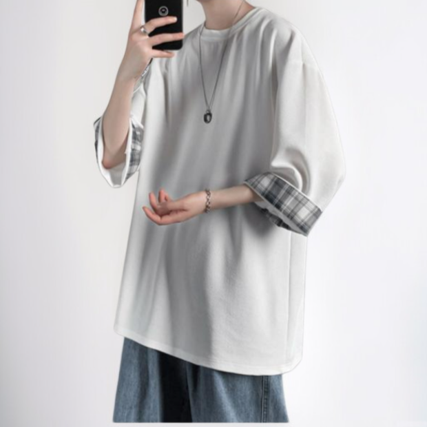 ビッグサイズTシャツの素材感アップ