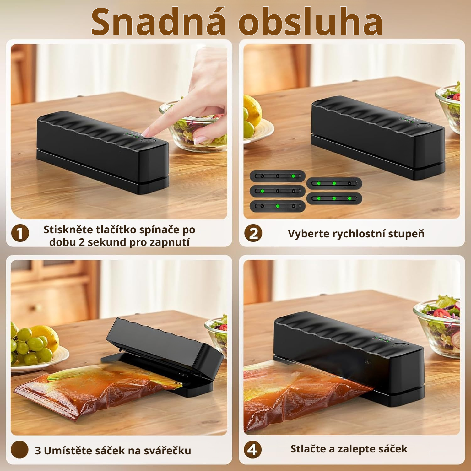  Malý přenosný ruční svářeč fólií