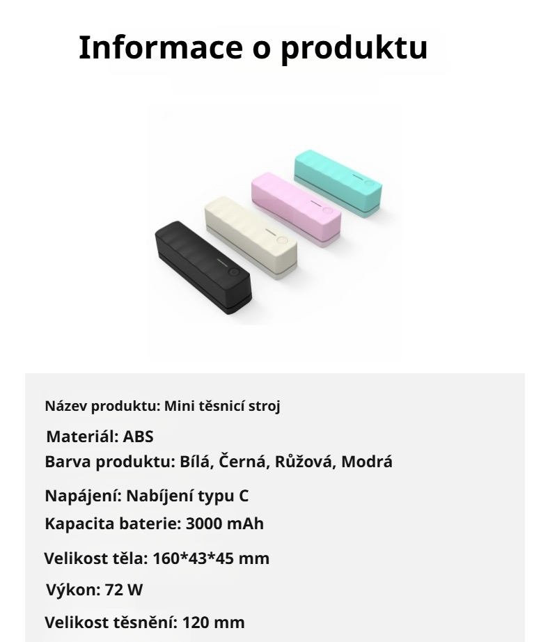 Praktický kuchyňský pomocník – malý svářeč fólií