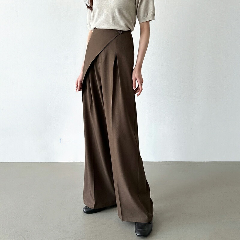 レディースファッションスラックス