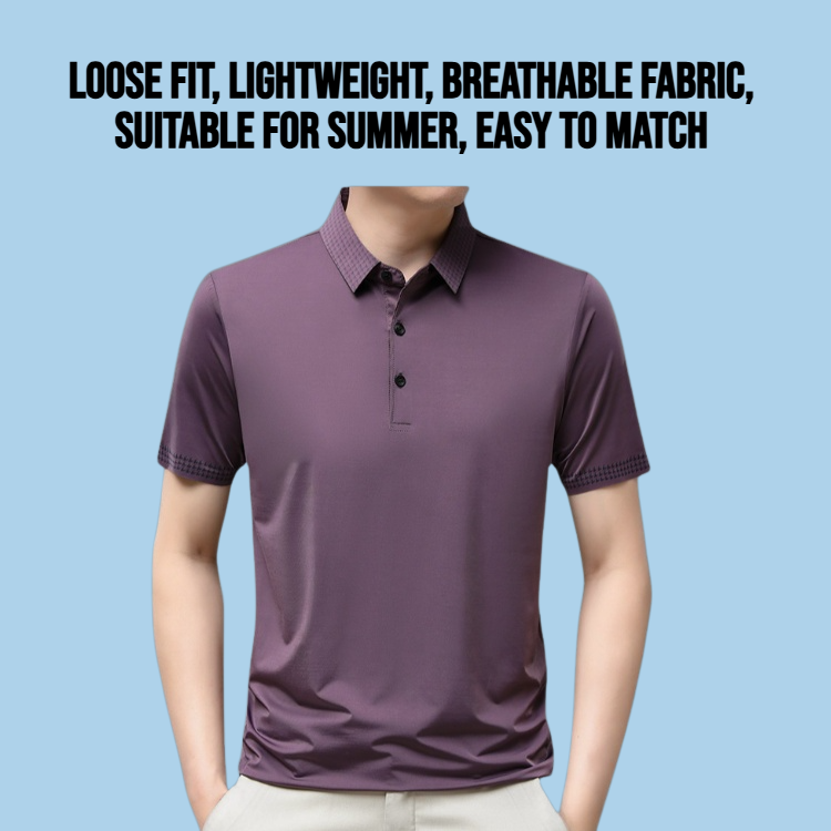 Summer business loose and comfortable men's short sleeves