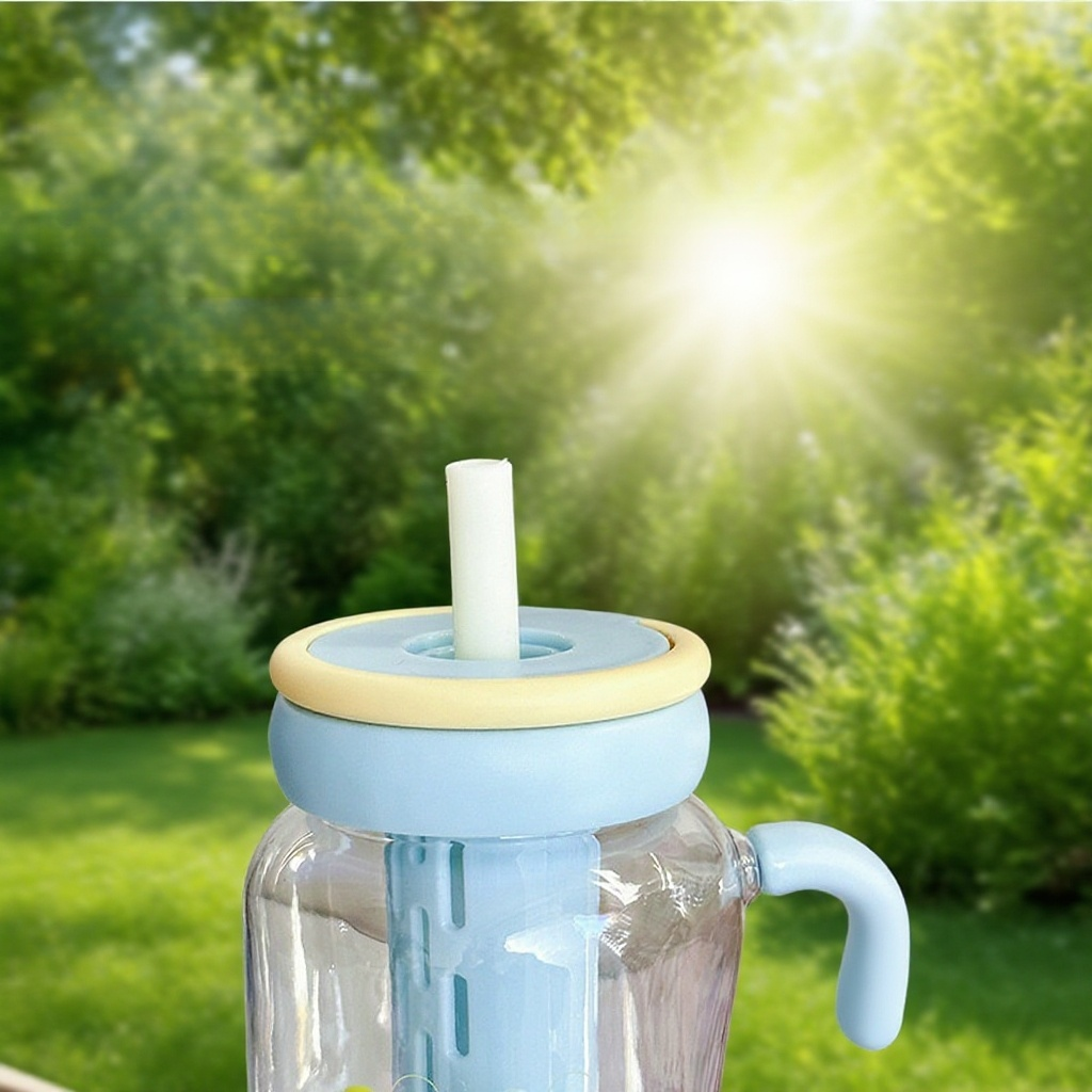 高顏值雲朵手柄塑膠杯