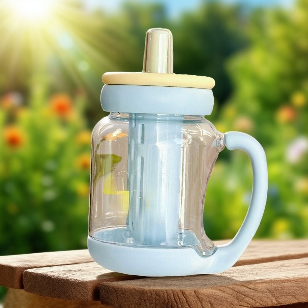 高顏值雲朵手柄塑膠杯