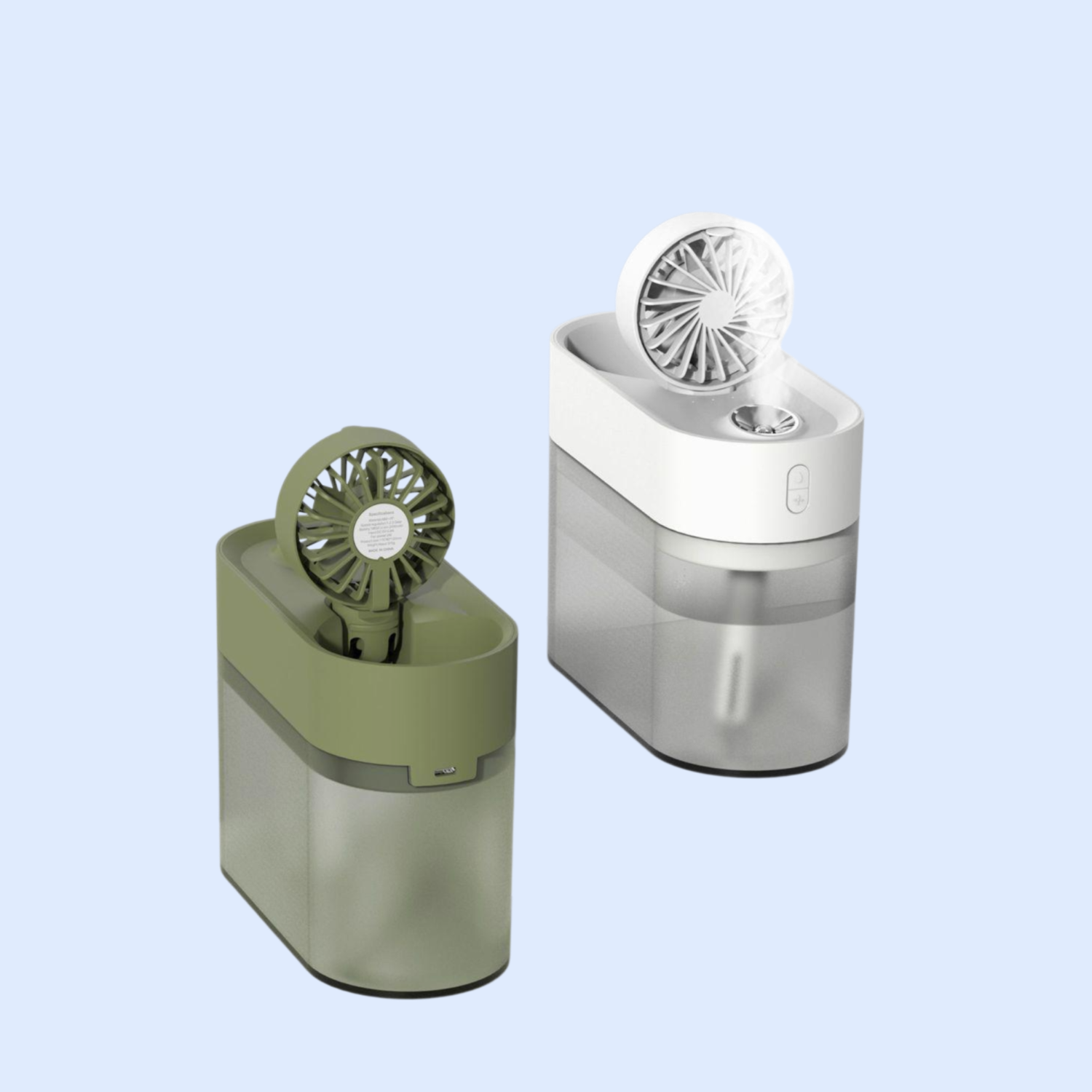 ファンミスト加湿器 2 in 1