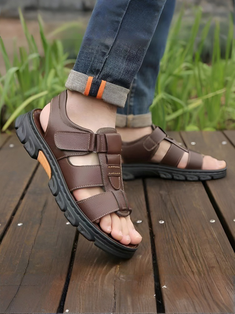 Noorstep    نعال جلدية ناعمة للرجال 