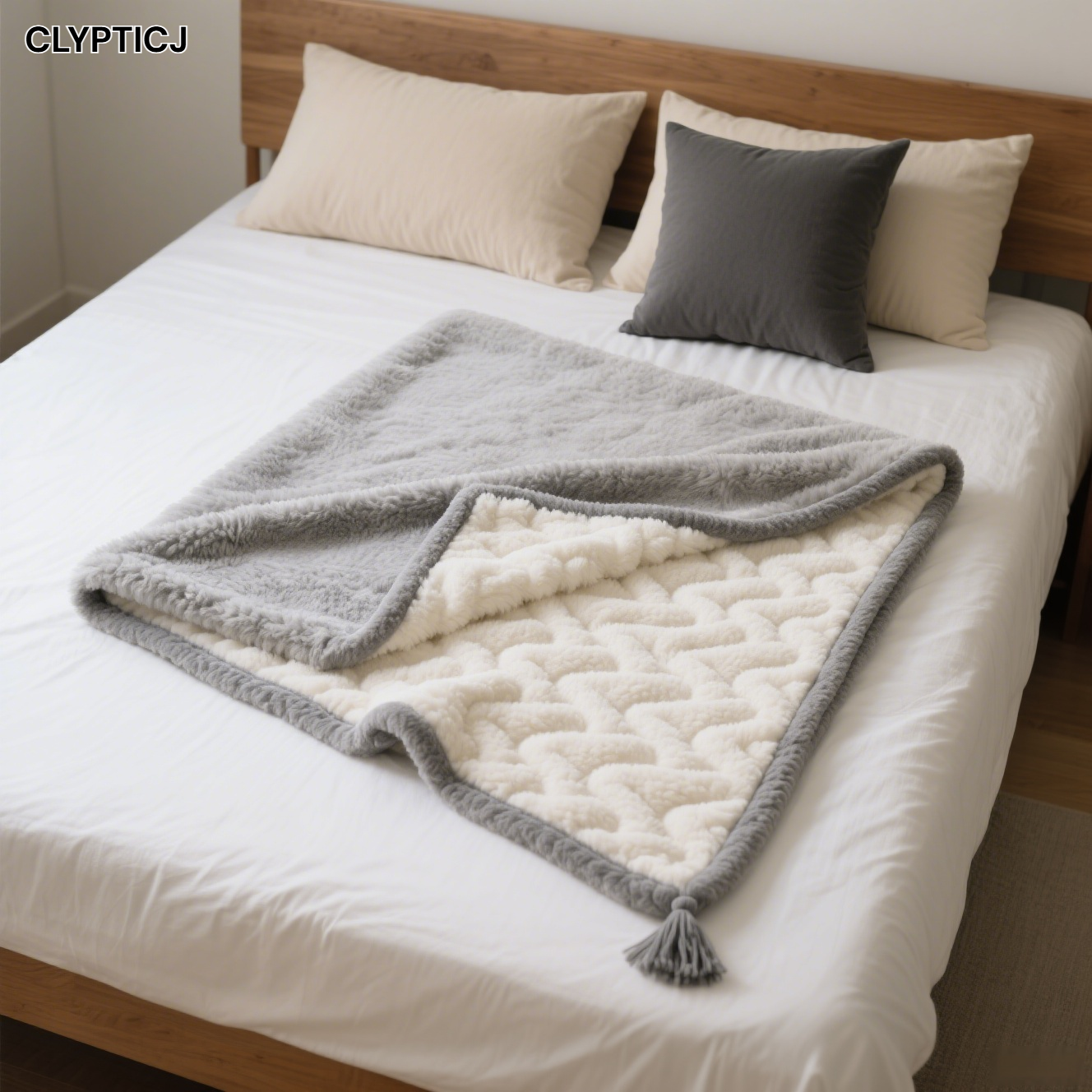 Manta gruesa de franela para mantener el calor