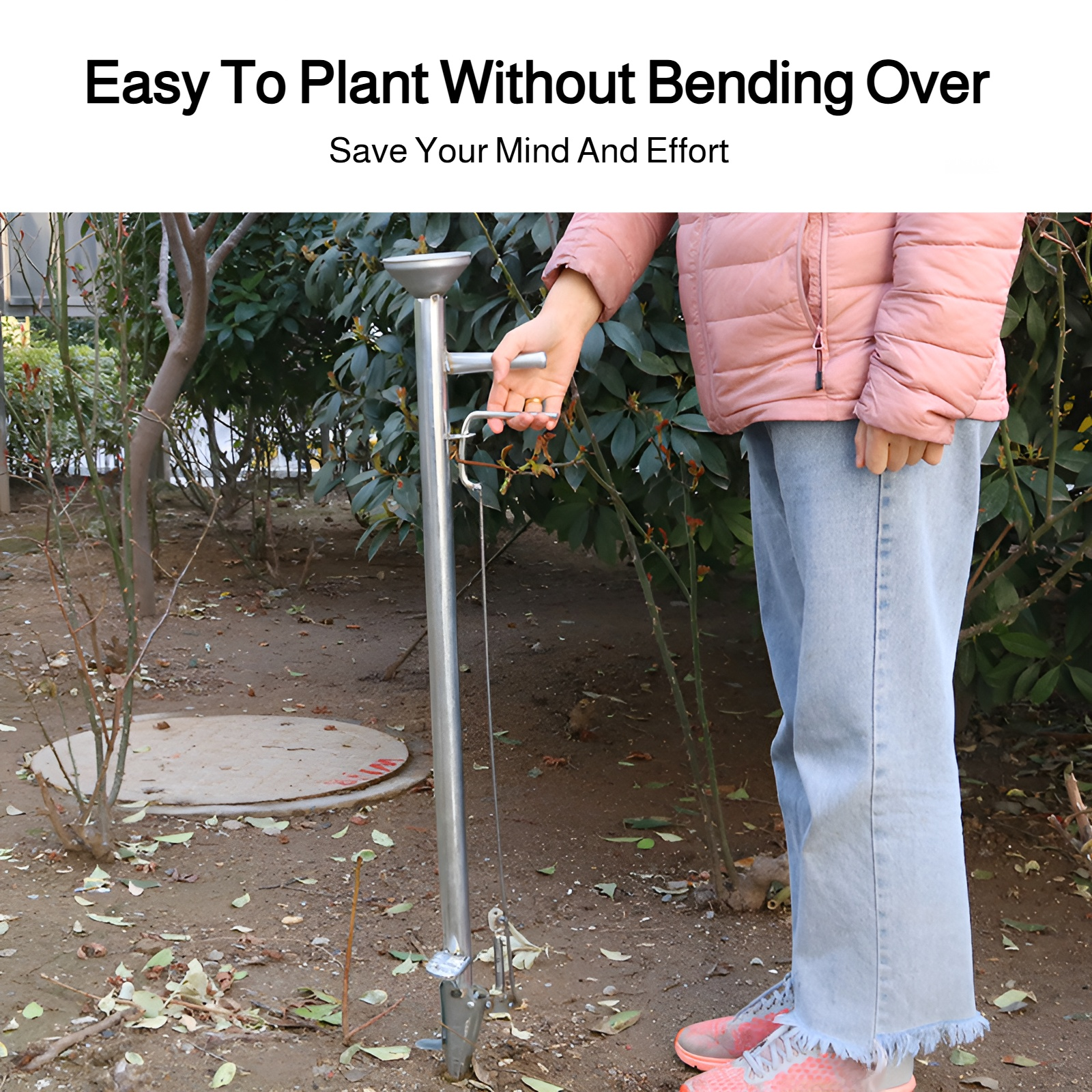 Seeder planting tool multifunctional small fertilization corn peanut broad bean portable agricultura