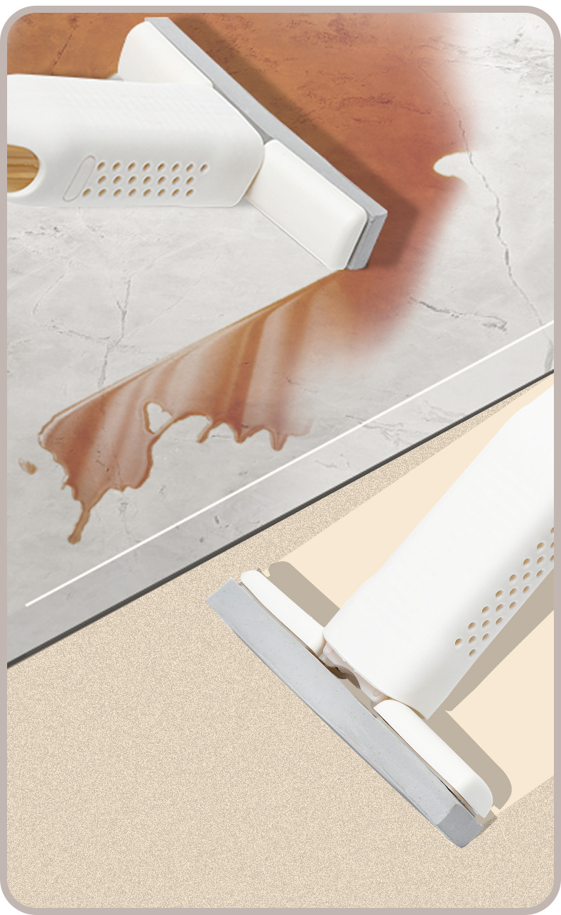 Household cleaning tool for desktops and tables