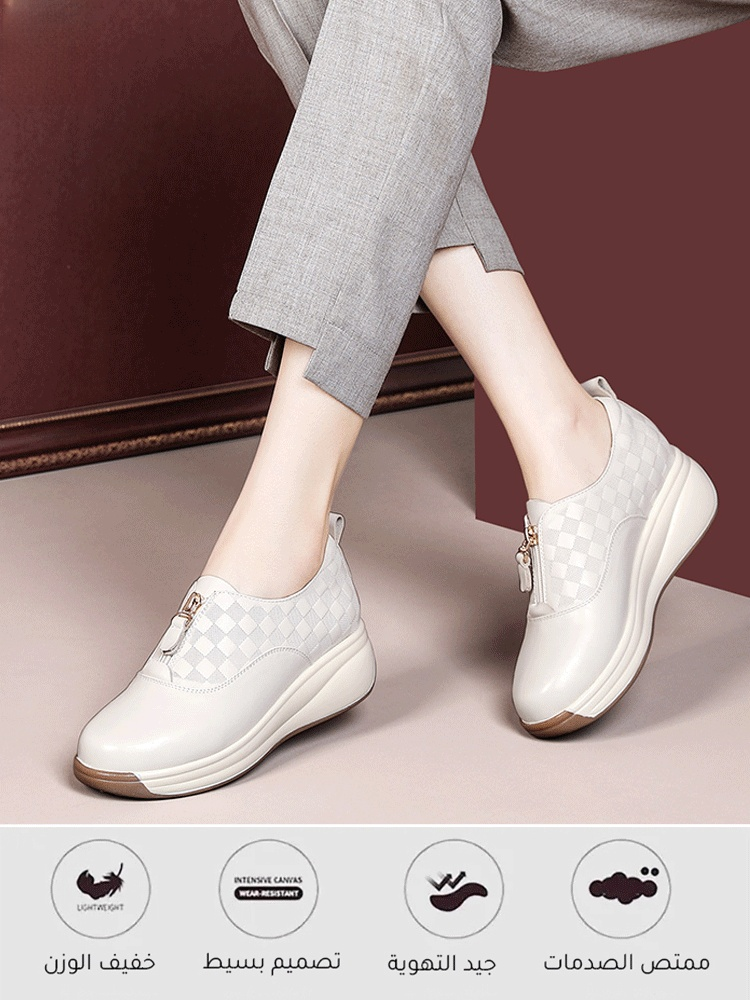 حذاء إيطالي مريح الارتداء ناعم النعل لدعم قوس القدم