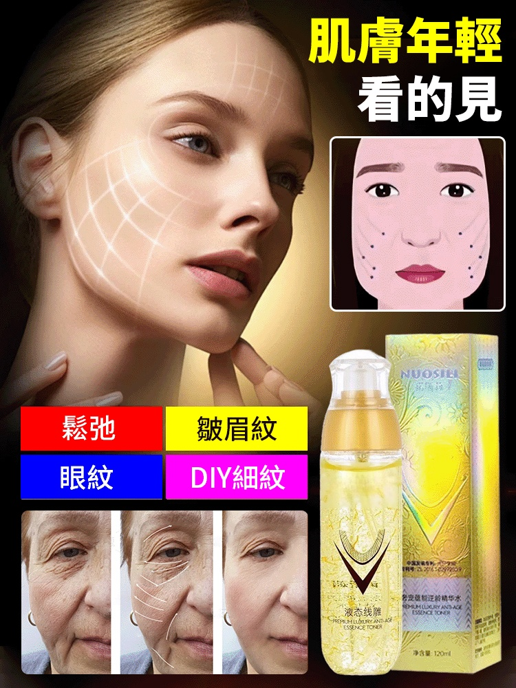 【秒去皺紋】依克多因逆齡精華