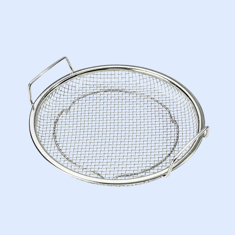 　新品316ステンレス製揚げ物オイルカット用キッチン油切りネットトレー