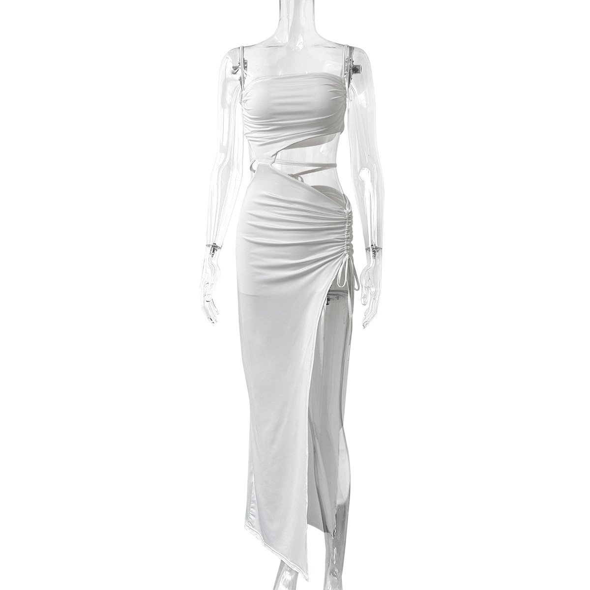 Schulterfreies Trägerkleid für Damen