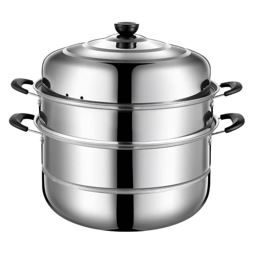 Deep and thick food grade stainless steel steamer