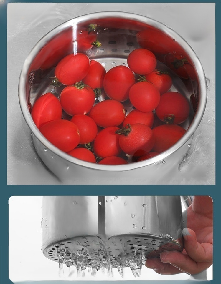 304 καλάθι αποστράγγισης από ανοξείδωτο ατσάλι