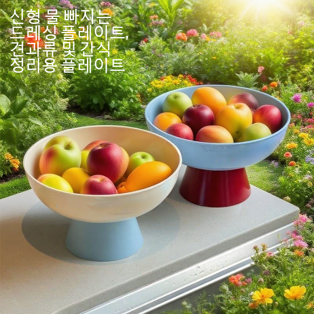 모던 스타일 과일 쟁반