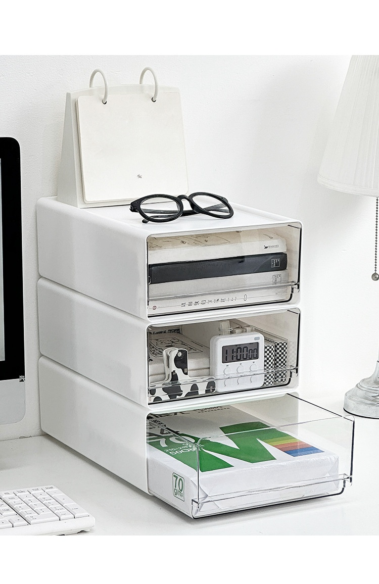 다양한 용도로 사용 가능한 적층식 수납함