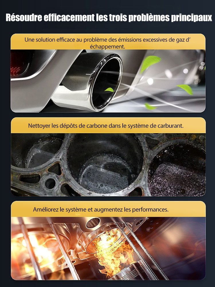 Supreme Nettoyant catalytique puissant à trois voies