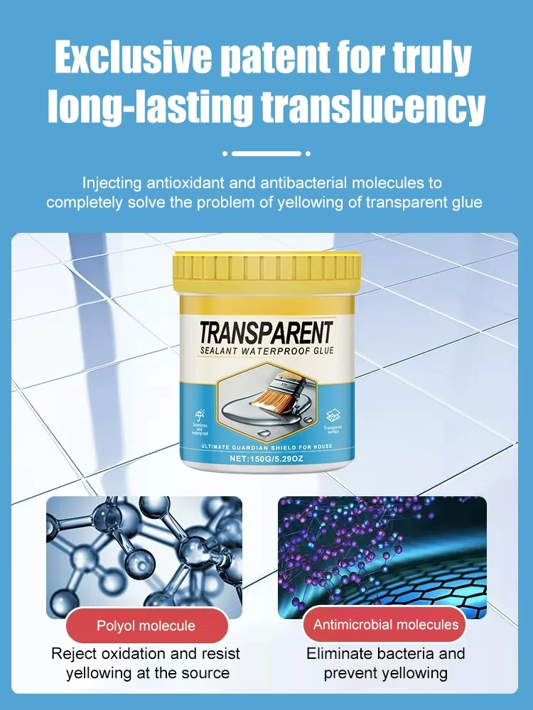 Transparent Invisible Sealing Waterproof Glue