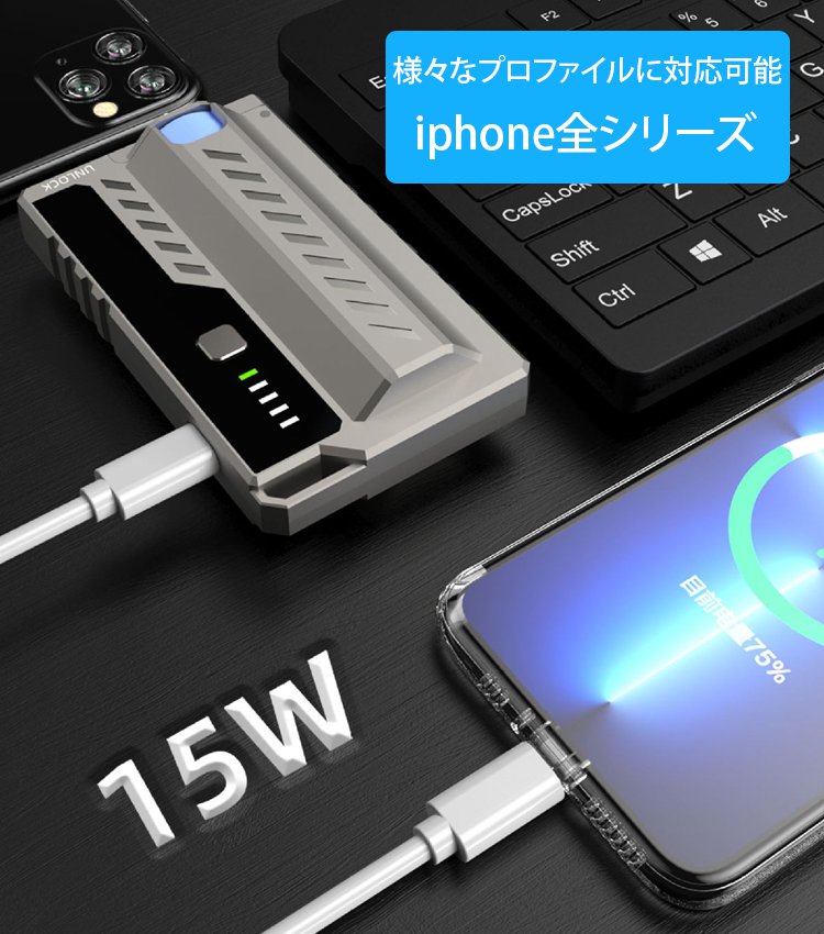 電池交換可能モバイルバッテリー