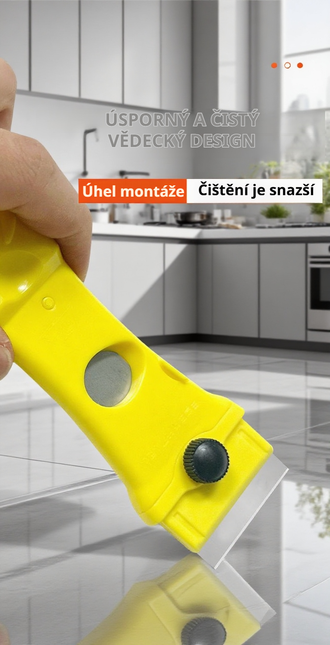 Ergonomická rukojeť odstraňovače lepidla