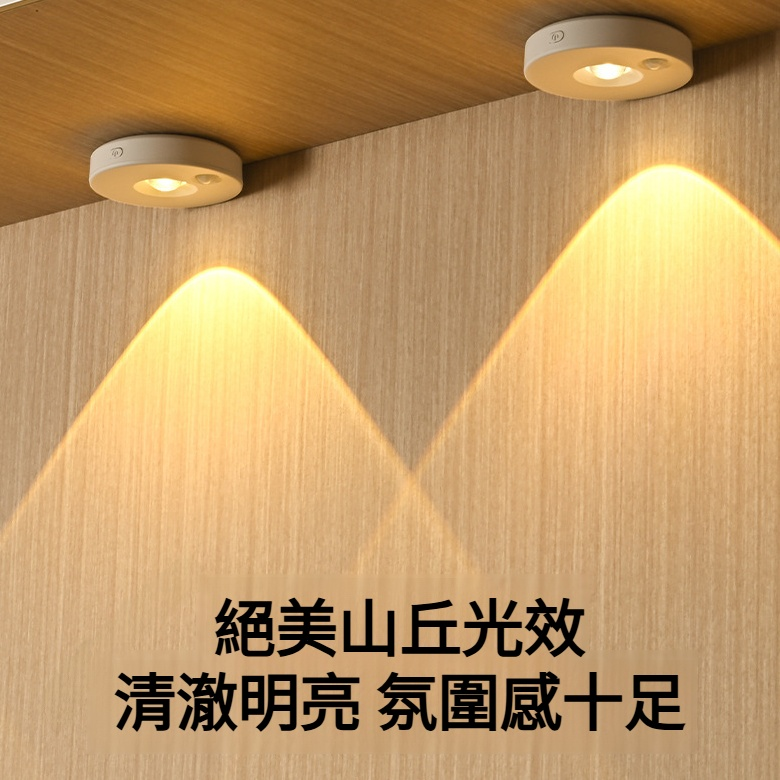 LED氛圍光影燈磁吸手辦燈感應小夜燈酒櫃