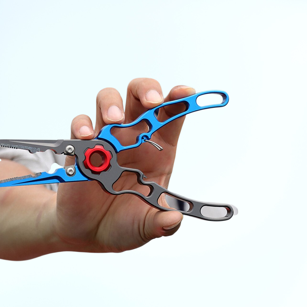 คีมล่อปลาความแม่นยำสูง คีมปากยาวโลหะผสมอลูมิเนียม