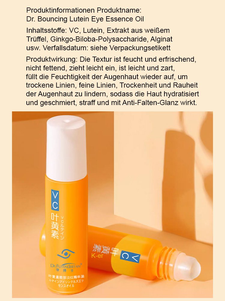 Dinkiss Lutein Augenserum gegen feine Linien