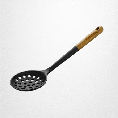 나무 손잡이 실리콘 주방용품 세트