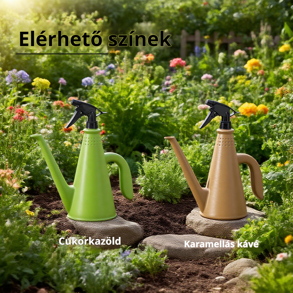 Tartós kézi permetező virágok öntözéséhez