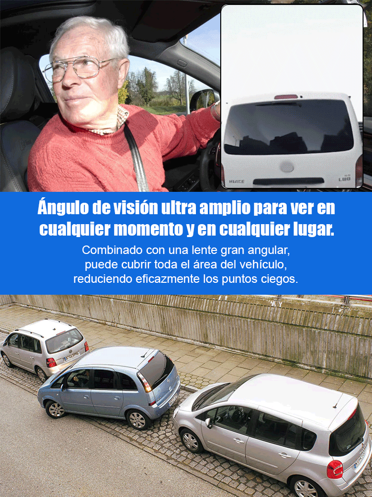 【Larga duración de batería】Cámara sin cables