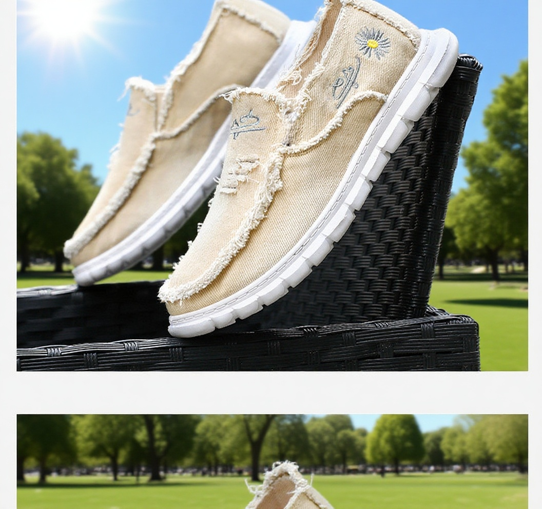 편안한 착용감을 주는 패브릭 소재 남성화