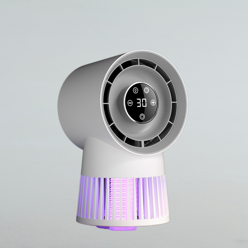 家庭用電撃蚊取り消灯ファン2 in 1