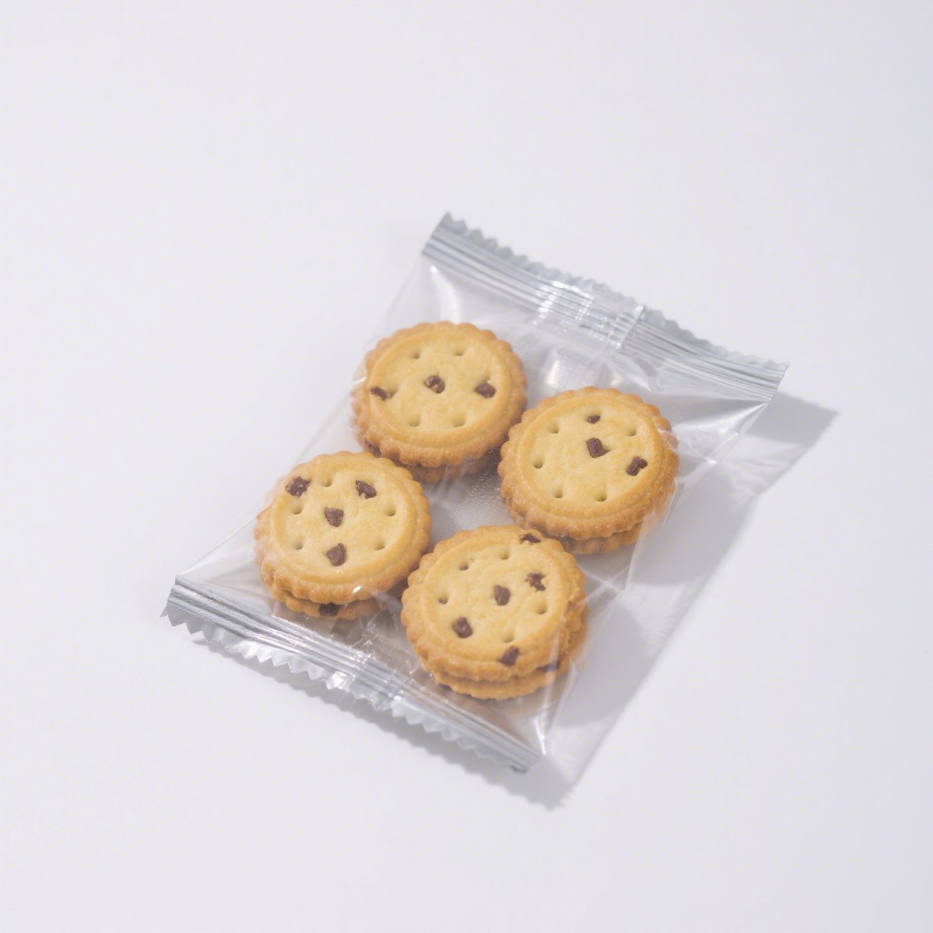 작은 사이즈의 미니 쿠키 디저트