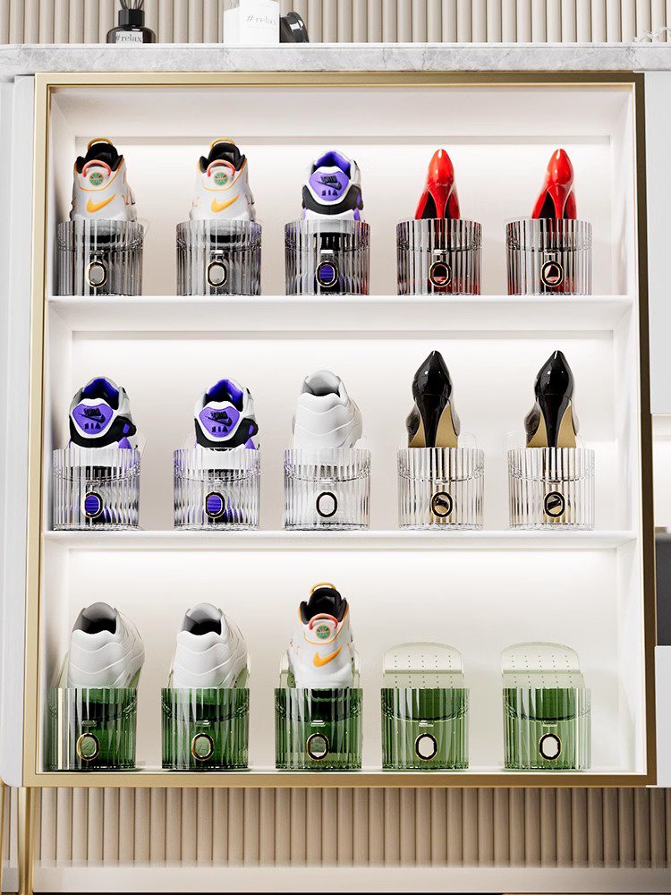 [10켤레가 50켤레으로] 고급 이단 조절 슈즈렉