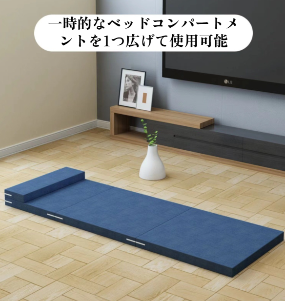 和風デザインの昼寝マット詳細