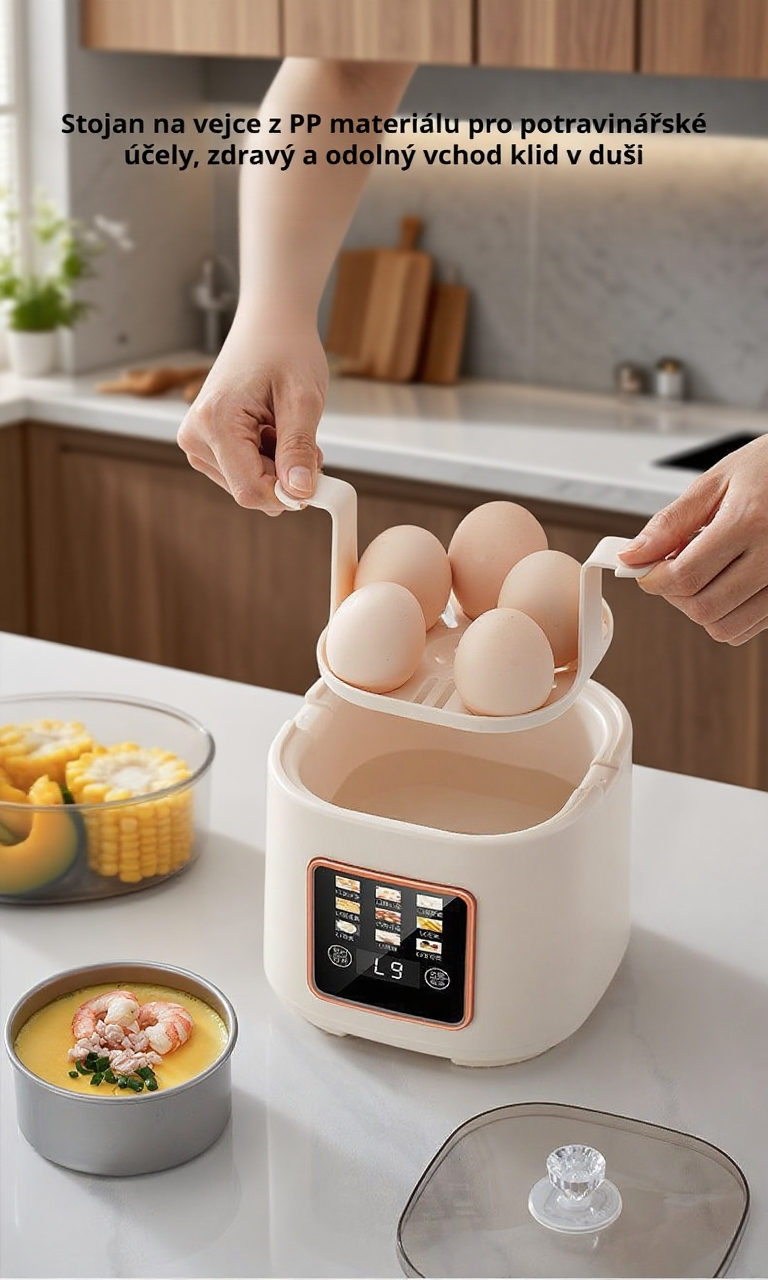 Mini vařič vajec – snadná příprava snídaně