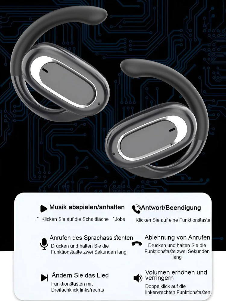 Stereo Surround Open OWS Bluetooth -Ohrhörer