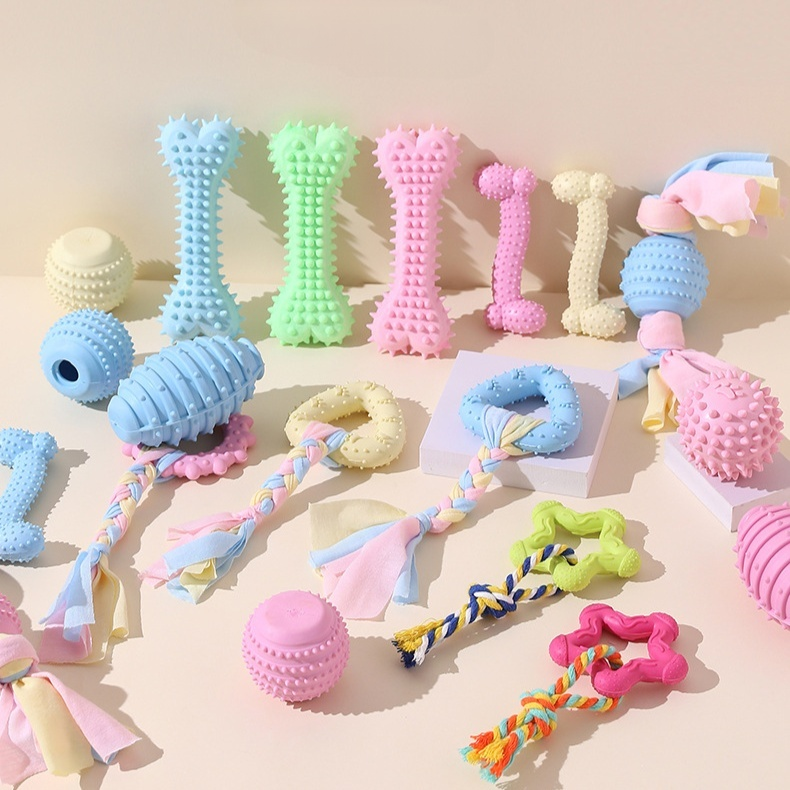 防咬牙棒清潔牙齒緩解狗狗玩具球