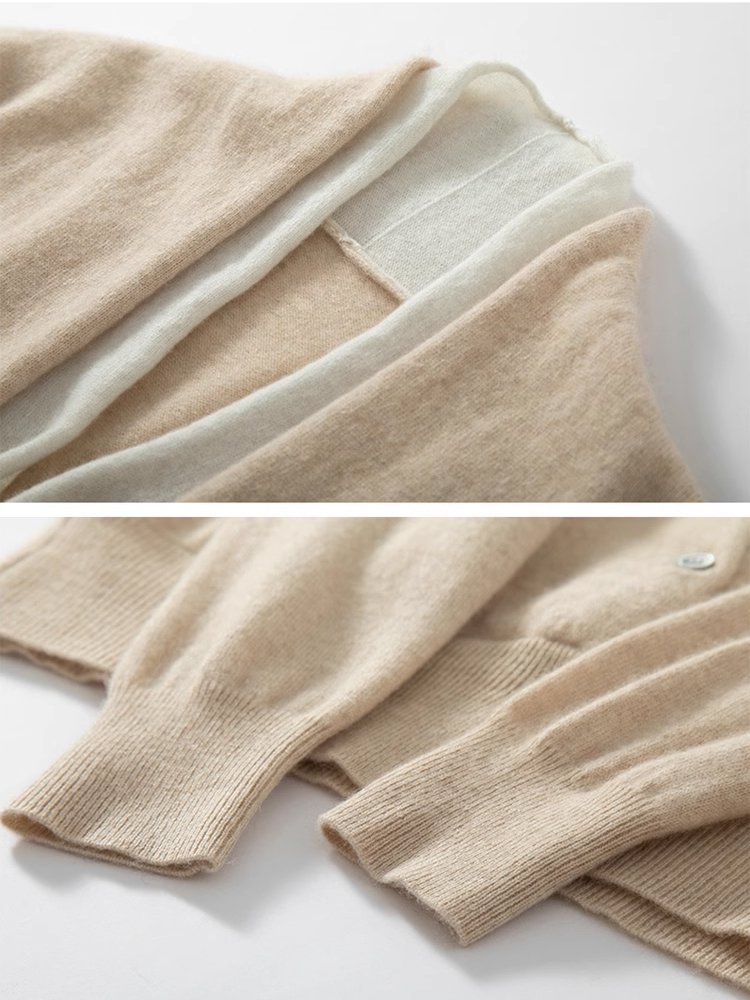 レイヤードスタイルニット