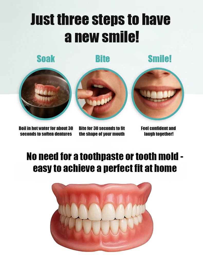 Dentures and Cosmetic Dental Kit