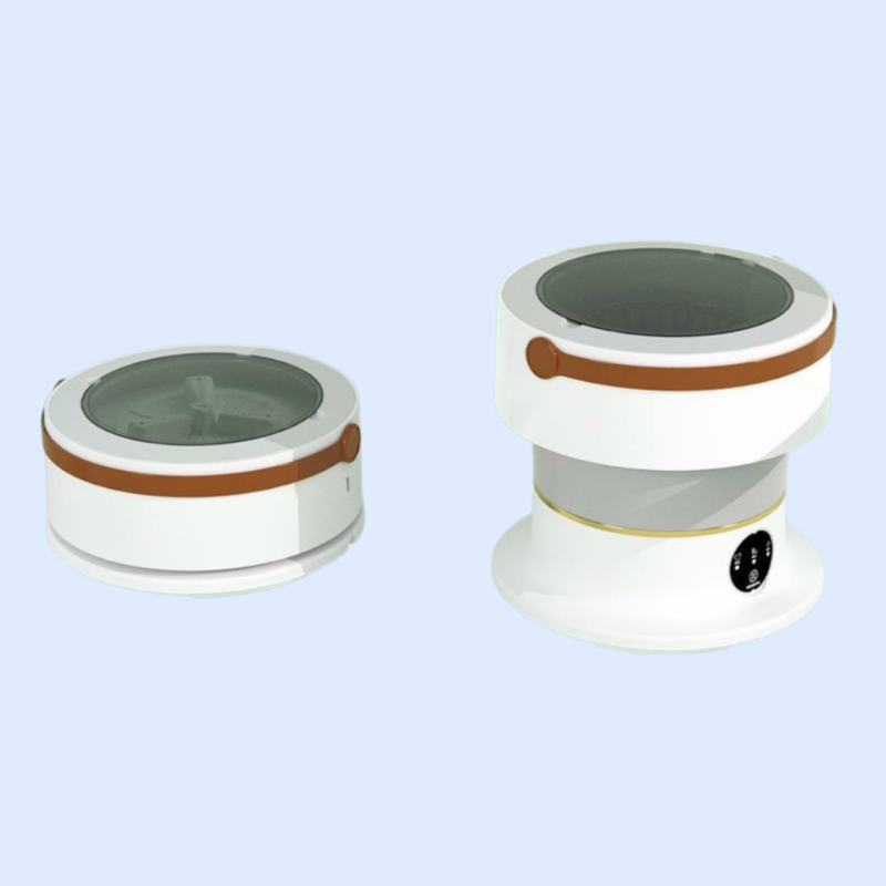 8리터 접이식 휴대용 미니 세탁기