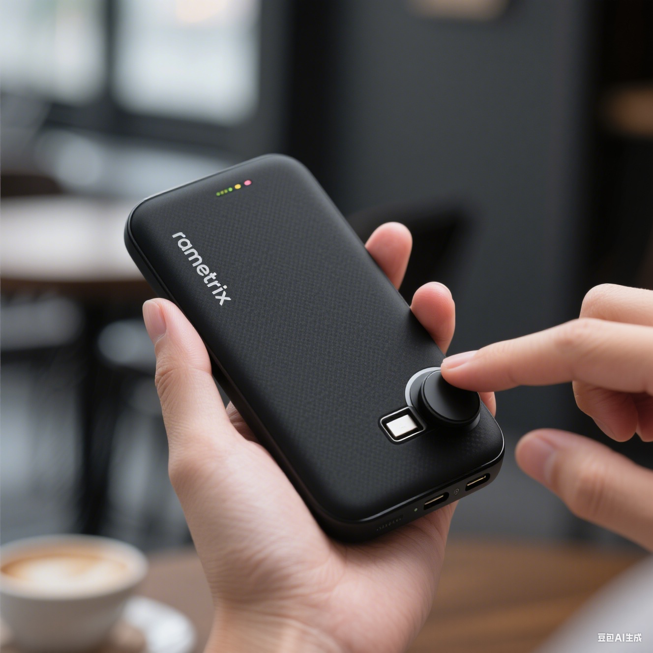 Dreifach-in-Eins MagSafe Schnelllade-Ultradünne Magnetische Powerbank