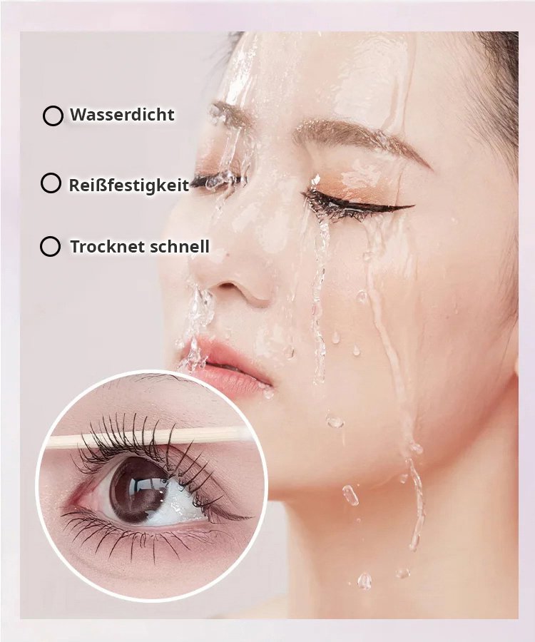 【Vergrößern Sie Ihre Augen】Kleine Stahlrohr-Mascara