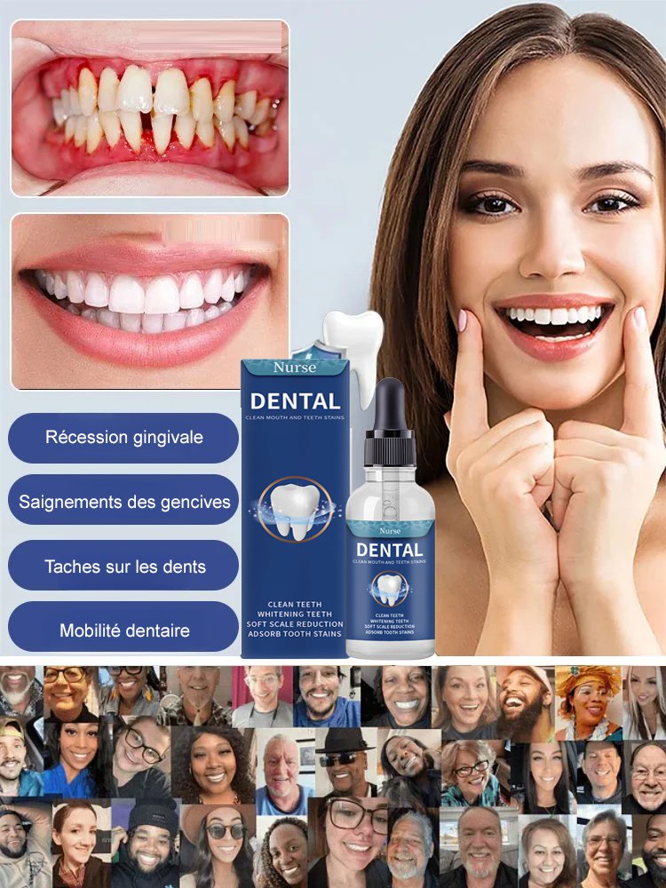 Gouttes de soin pour la régénération dentaire