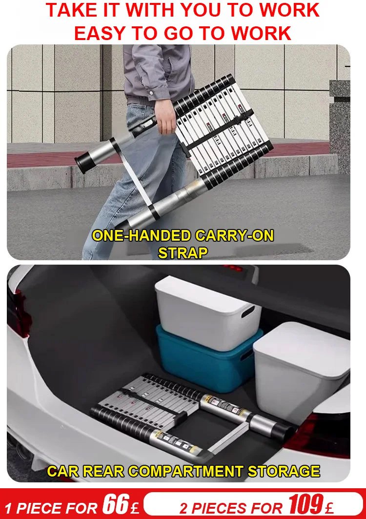 Multifunctional Telescopic Ladder