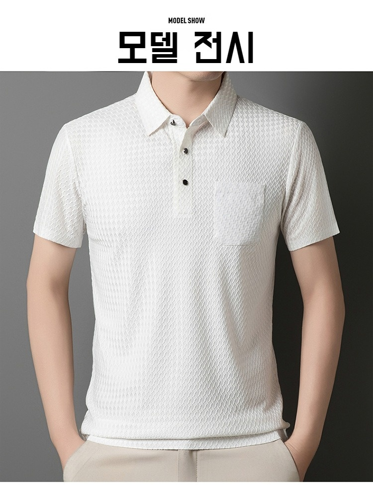 포켓 디테일 강조 여름 셔츠