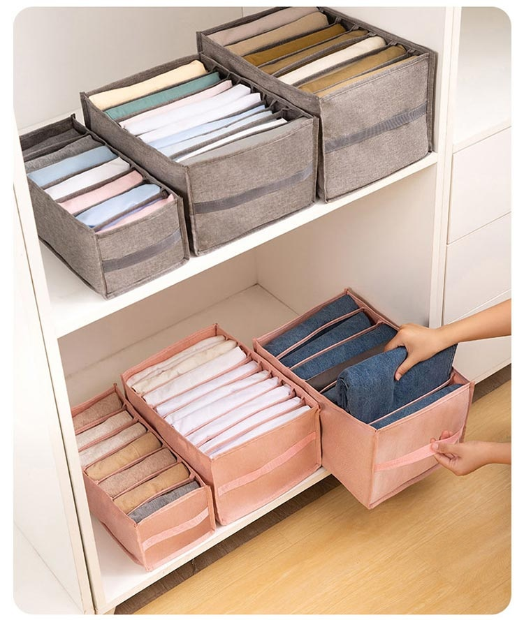 家庭内で活用できるKS-衣服可折叠收纳盒